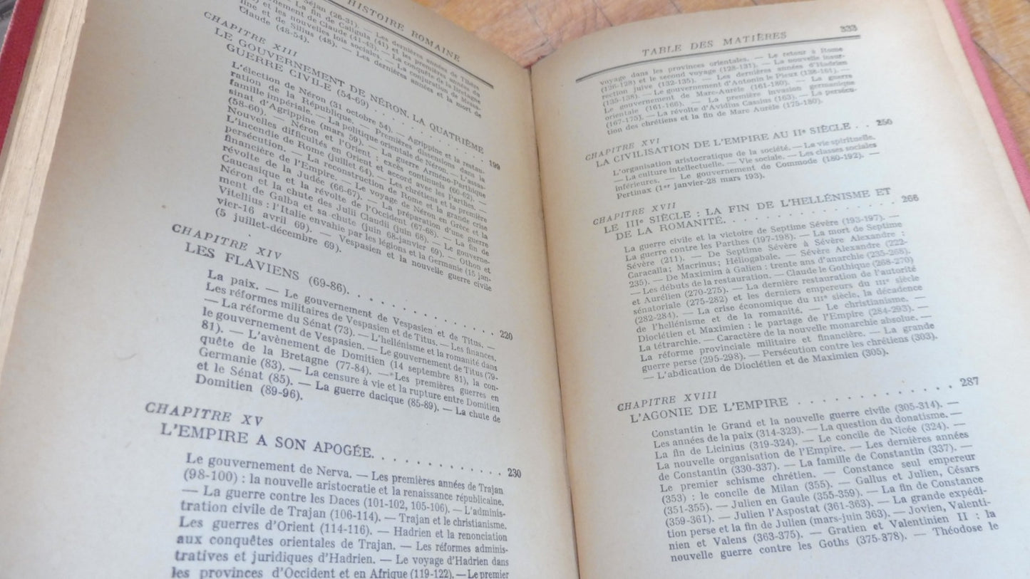 Nouvelle histoire romaine (Guglielmo Ferrero) 1949