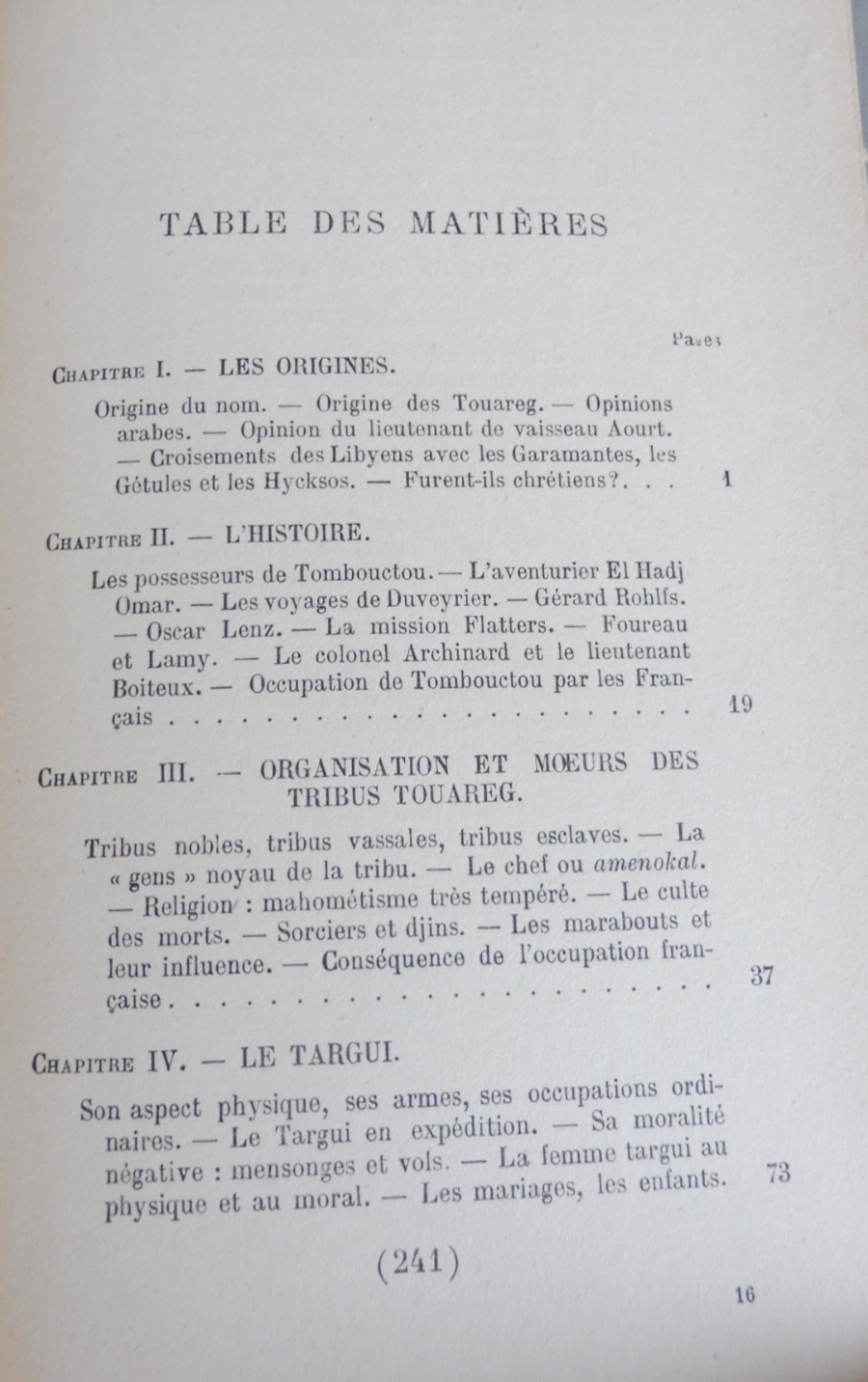 Les Touaregs (Capitaine Aymard) 1911