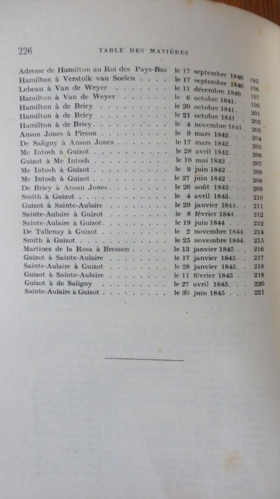Négociations de la République du Texas en Europe. 1837-45 (M. K. Chase) 1932 ENVOI