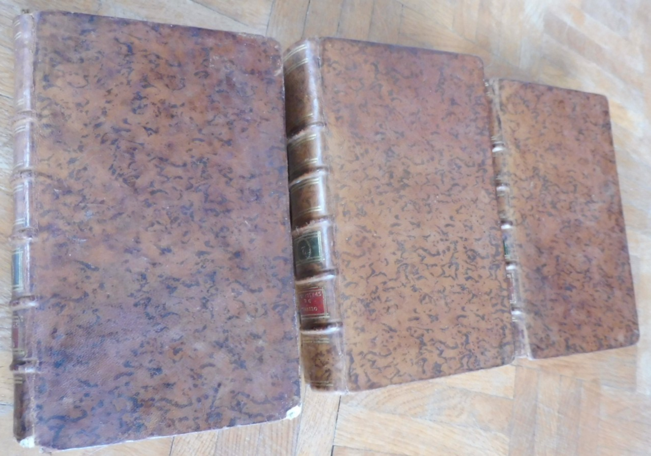 Oeuvres de Spallanzani (Lazzaro Spallanzani) 1786-87 3 vol BIOLOGIE