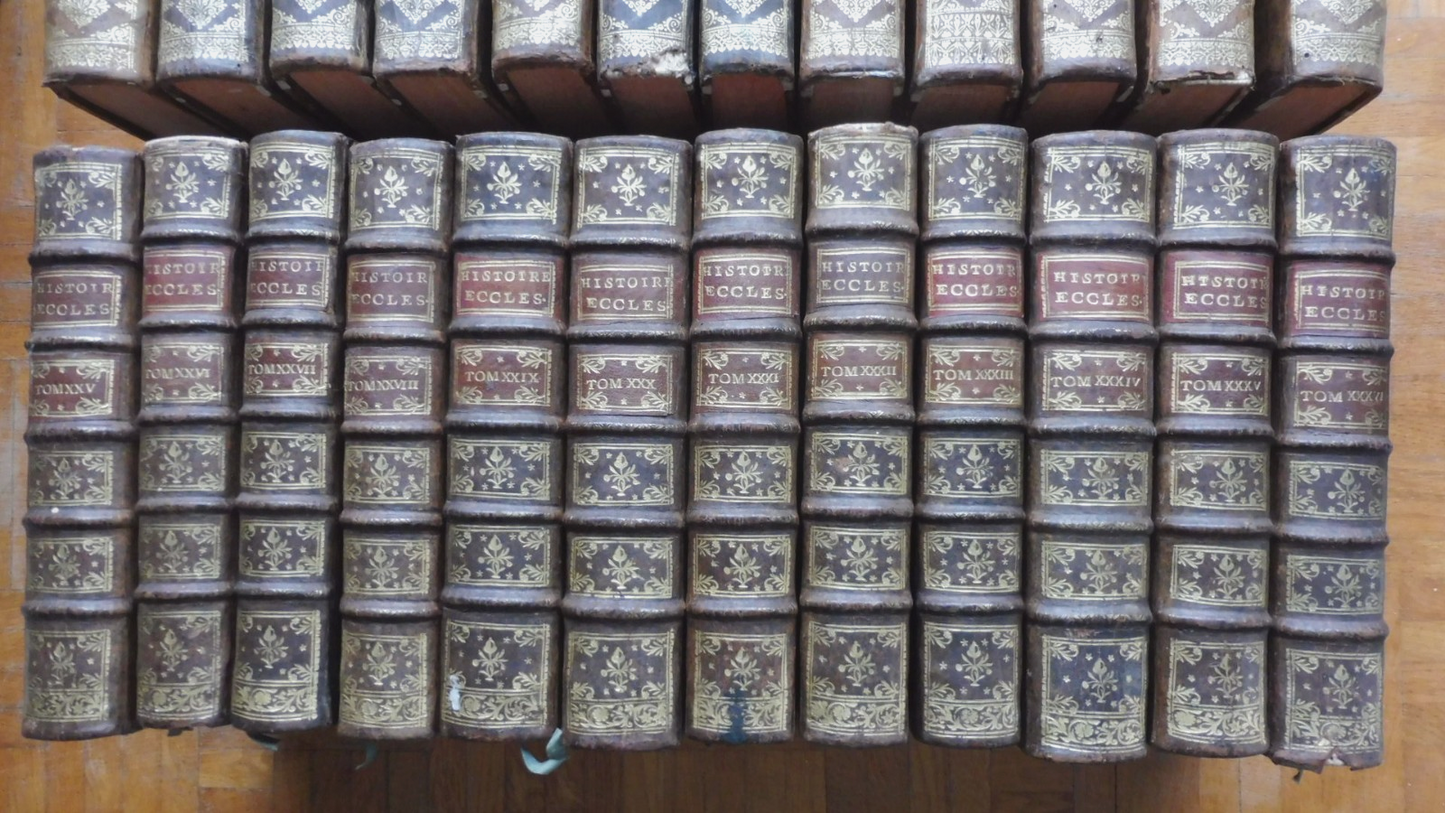 Histoire ecclésiastique (Claude Fleury) 1703-1750 36/36 COMPLET