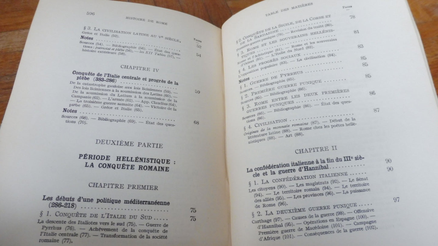 Histoire de Rome (André Piganiol) 1949
