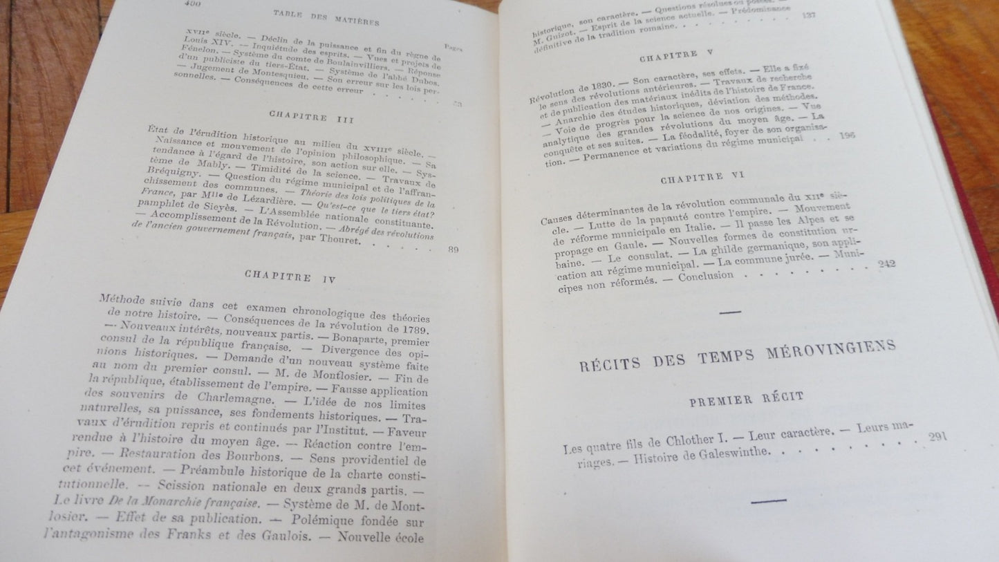 Récits des Temps mérovingiens (Augustin Thierry) s.d. 2/2