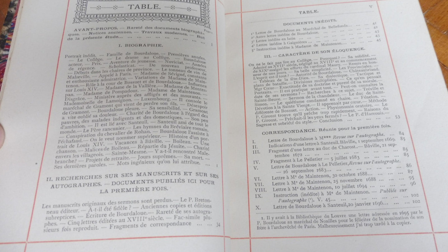 Etude sur Bourdaloue (Blampignon) 1886