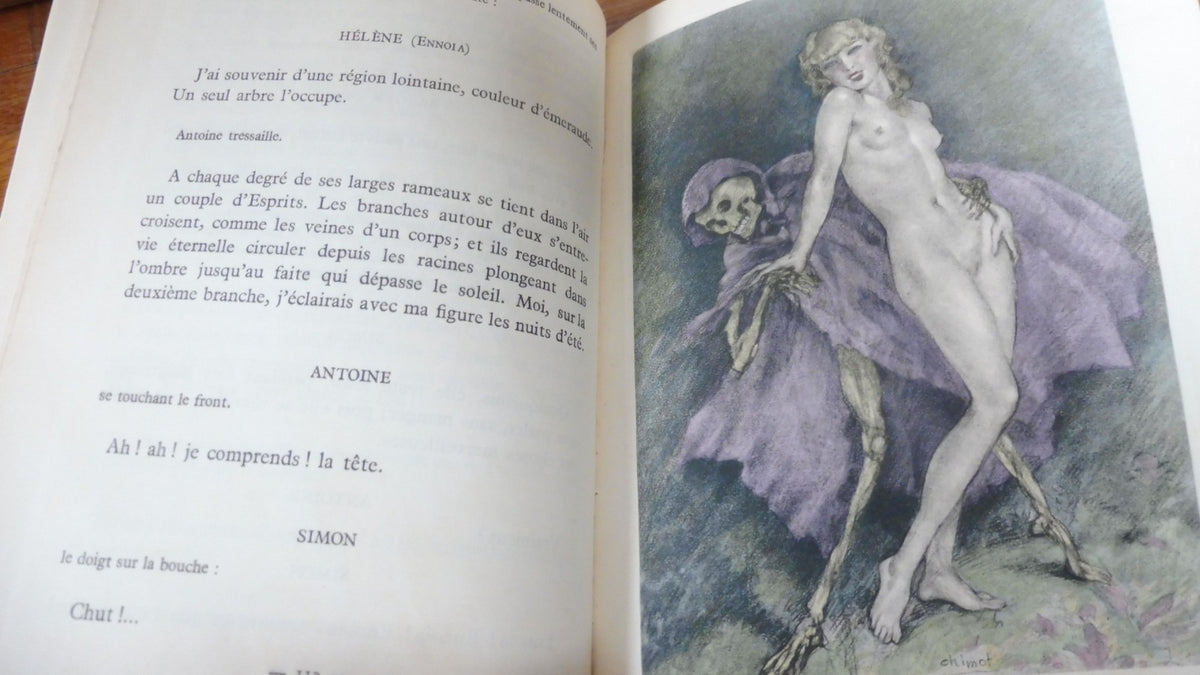 La Tentation de Saint-Antoine (Flaubert) 1935 illus. Chimot