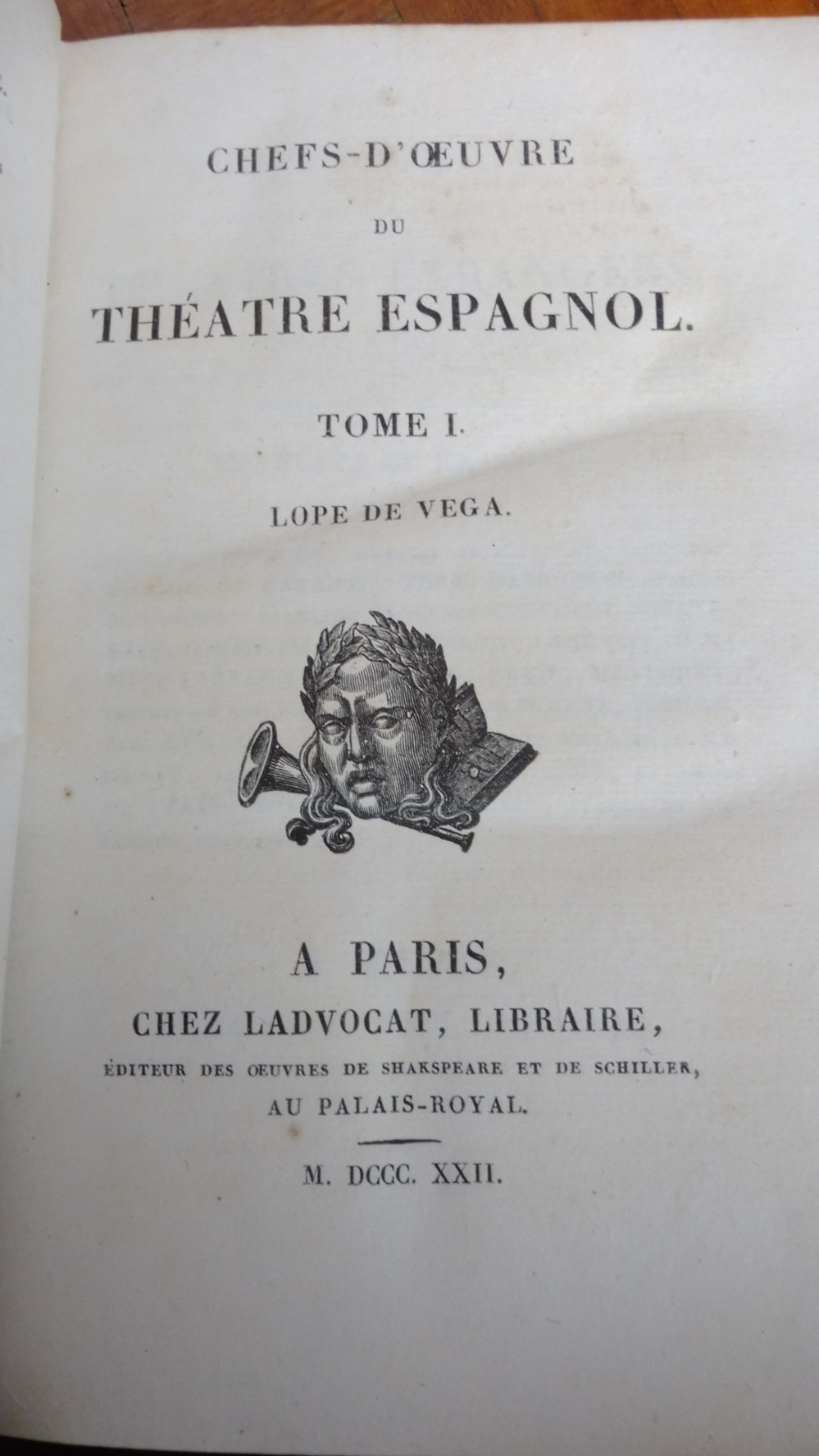 Chefs d'oeuvre du théâtre espagnol 1822
