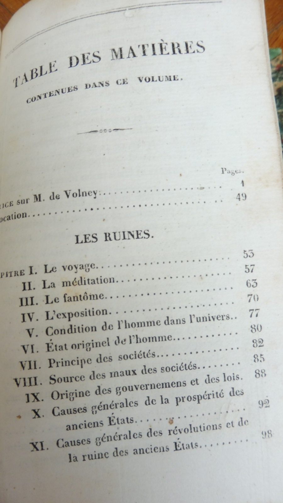 Oeuvres de C. F. Volney 1836