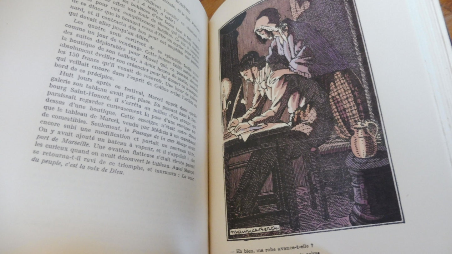 Scènes de la vie de Bohème (Henri Murger) 1929 illus. Berty