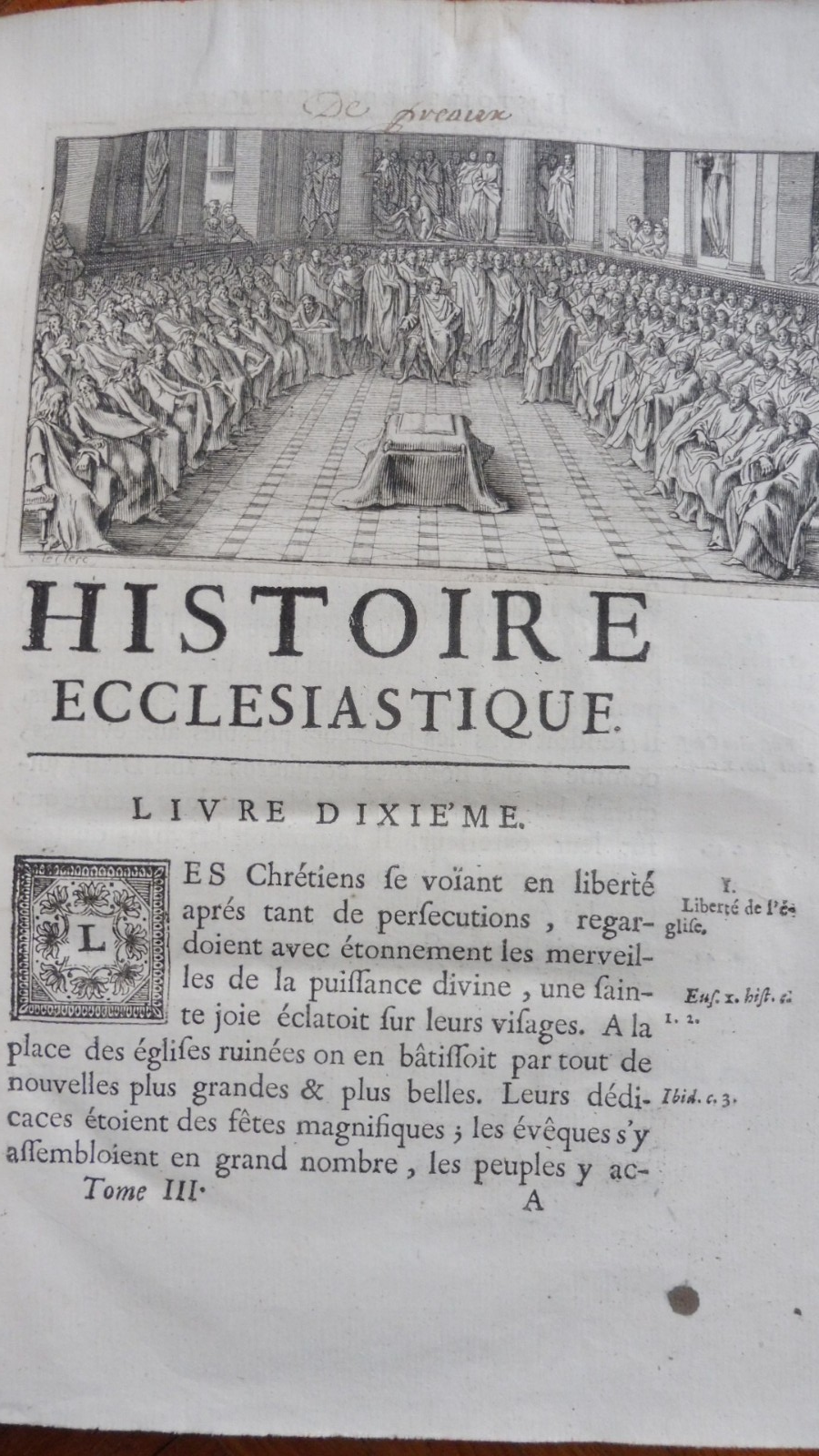 Histoire ecclésiastique (Claude Fleury) 1703-1750 36/36 COMPLET