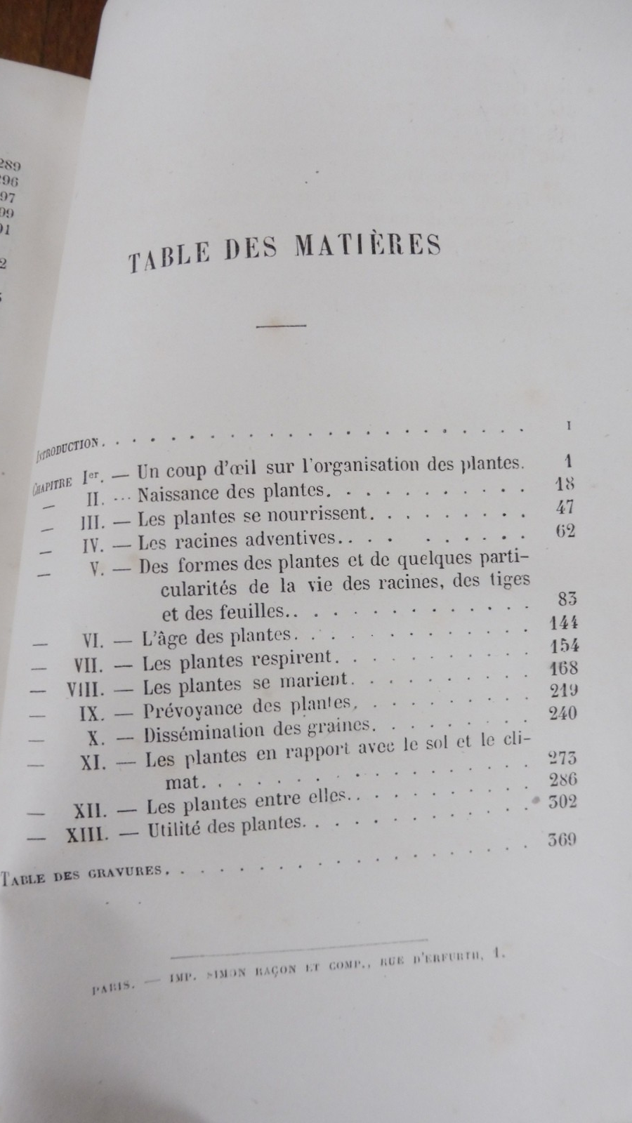 La Vie des plantes (H. Bocquillon) 1868