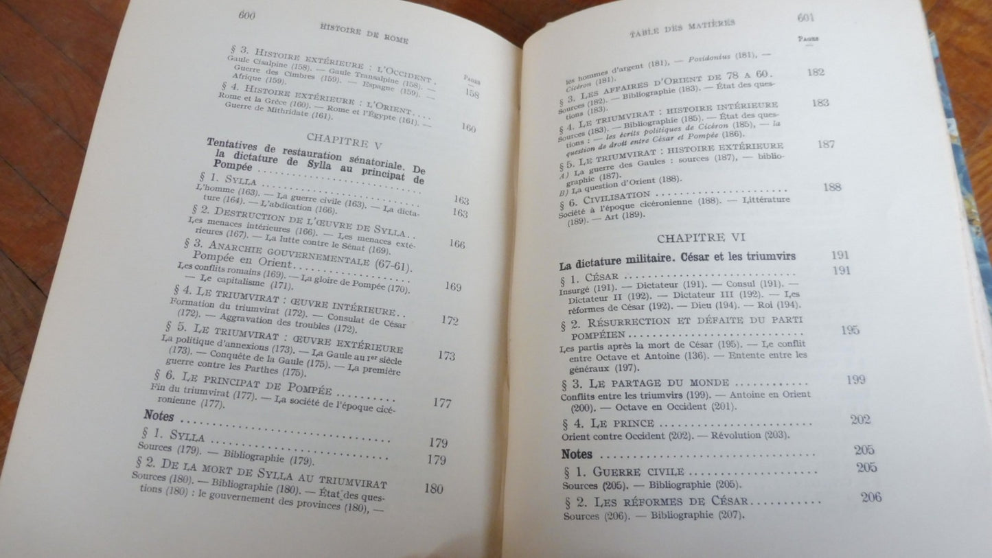 Histoire de Rome (André Piganiol) 1949