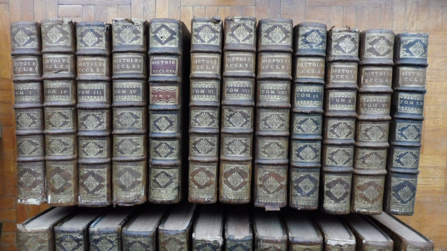 Histoire ecclésiastique (Claude Fleury) 1703-1750 36/36 COMPLET