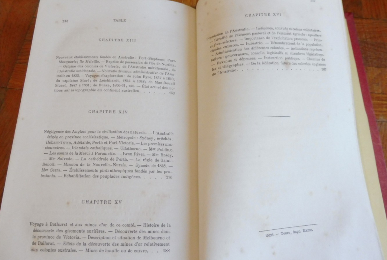 L'Australie. Découverte, colonisation, civilisation 1880