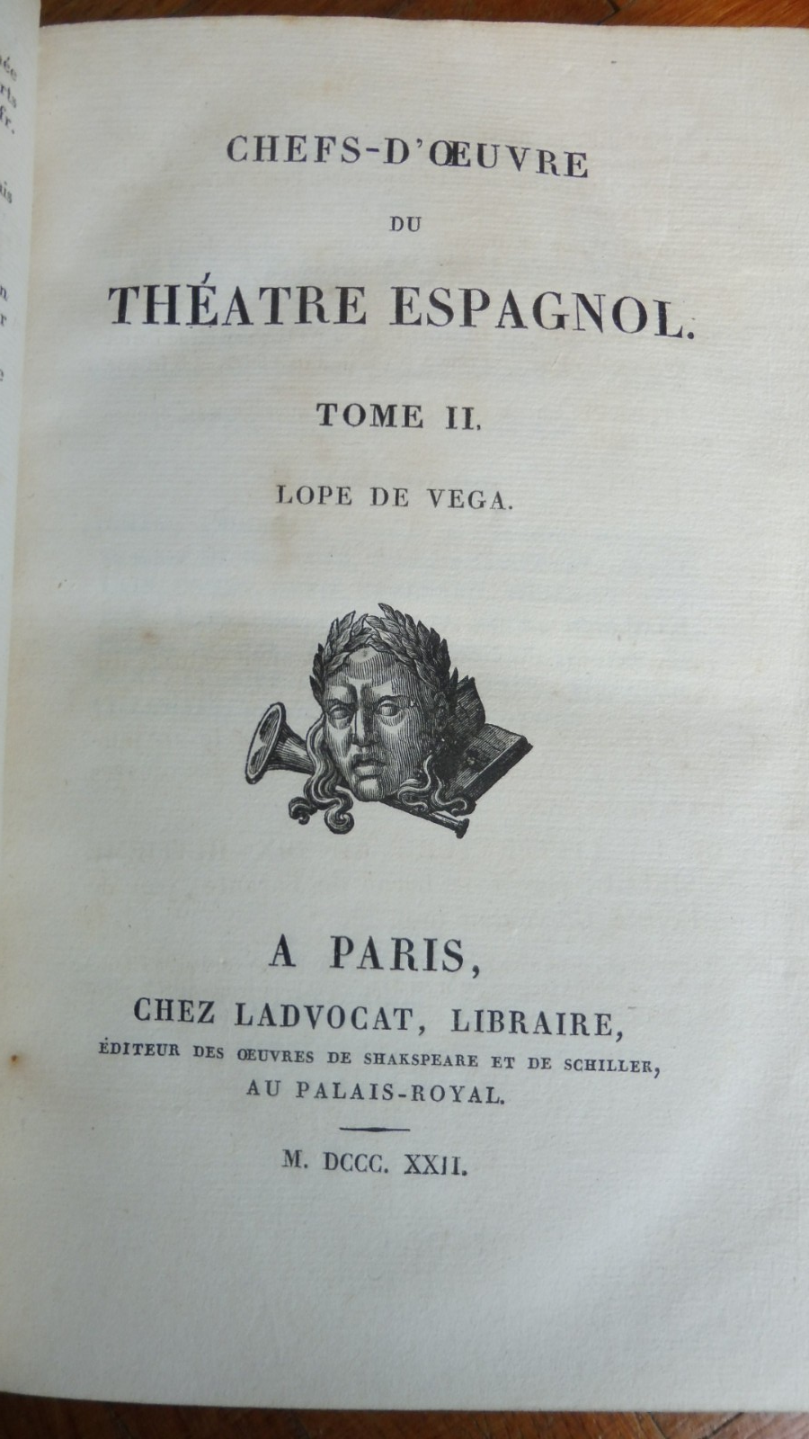 Chefs d'oeuvre du théâtre espagnol 1822