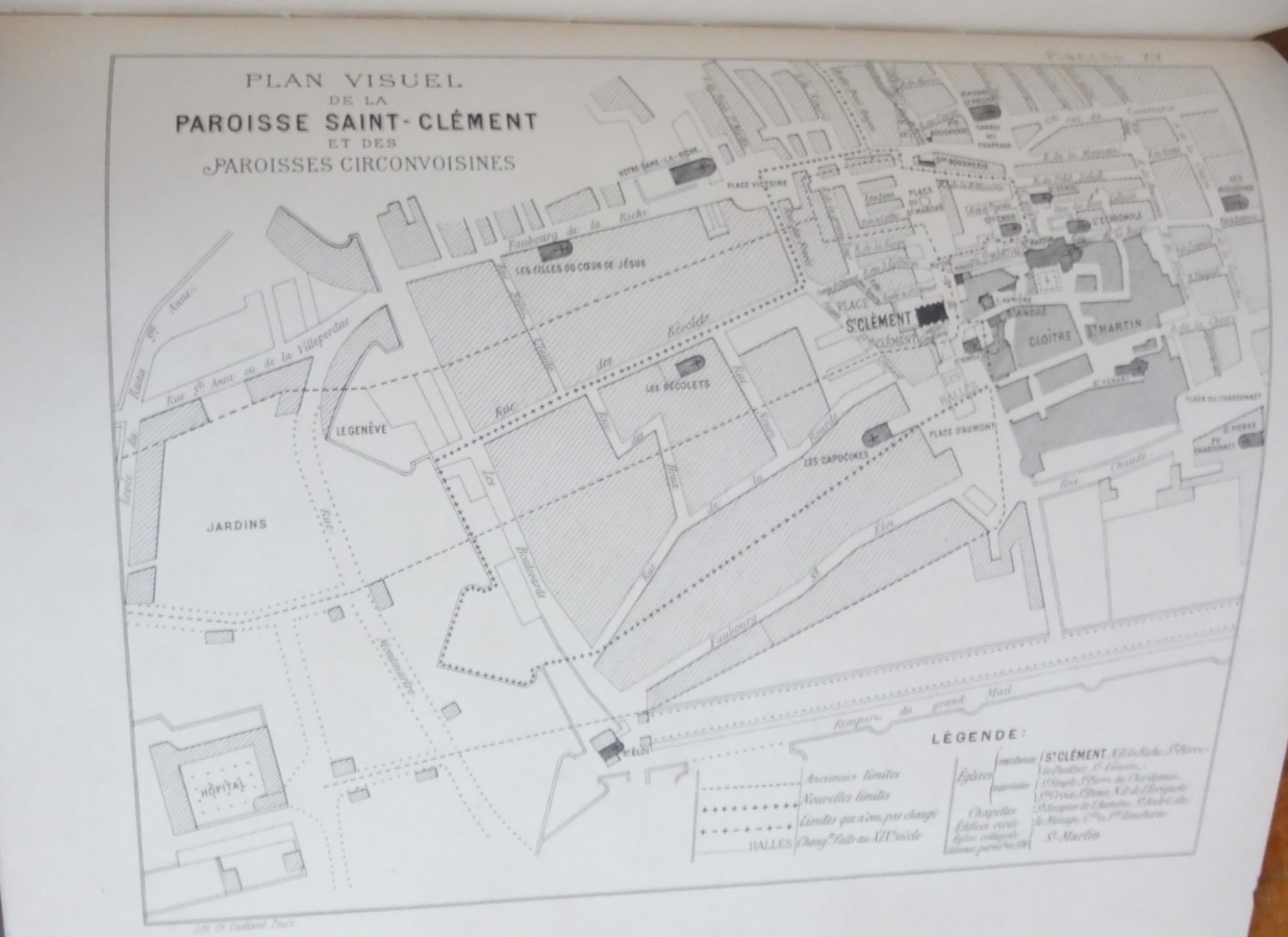 Monographie de l'Eglise Saint-Clément de Tours (Léon Palustre) 1887