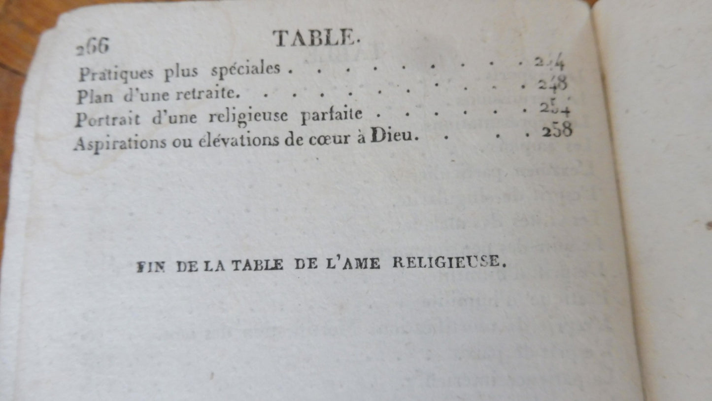 L'Âme religieuse élevée à la perfection (Baudrand) 1819