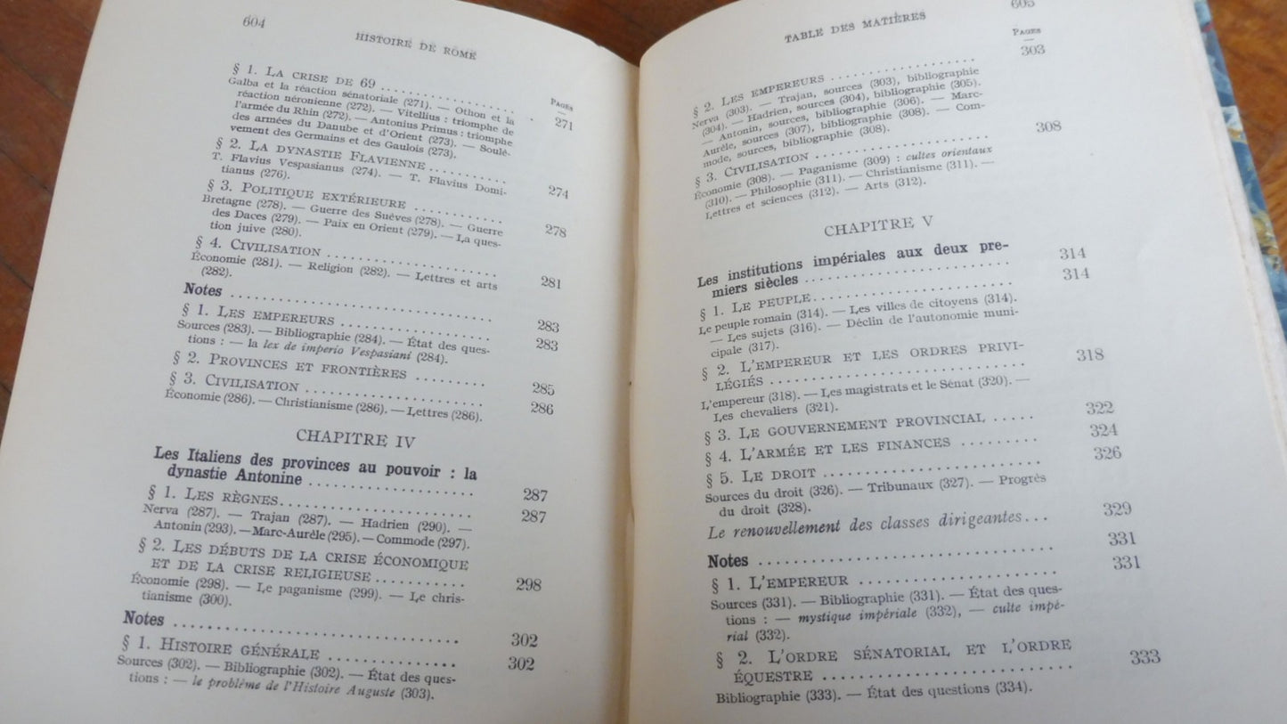 Histoire de Rome (André Piganiol) 1949