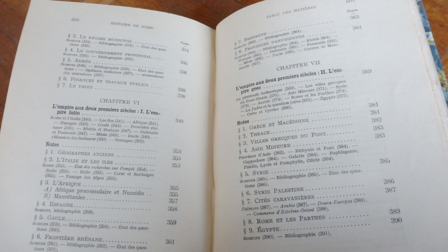 Histoire de Rome (André Piganiol) 1949