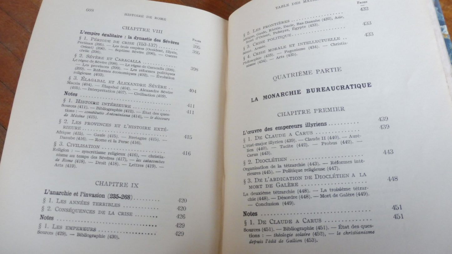 Histoire de Rome (André Piganiol) 1949
