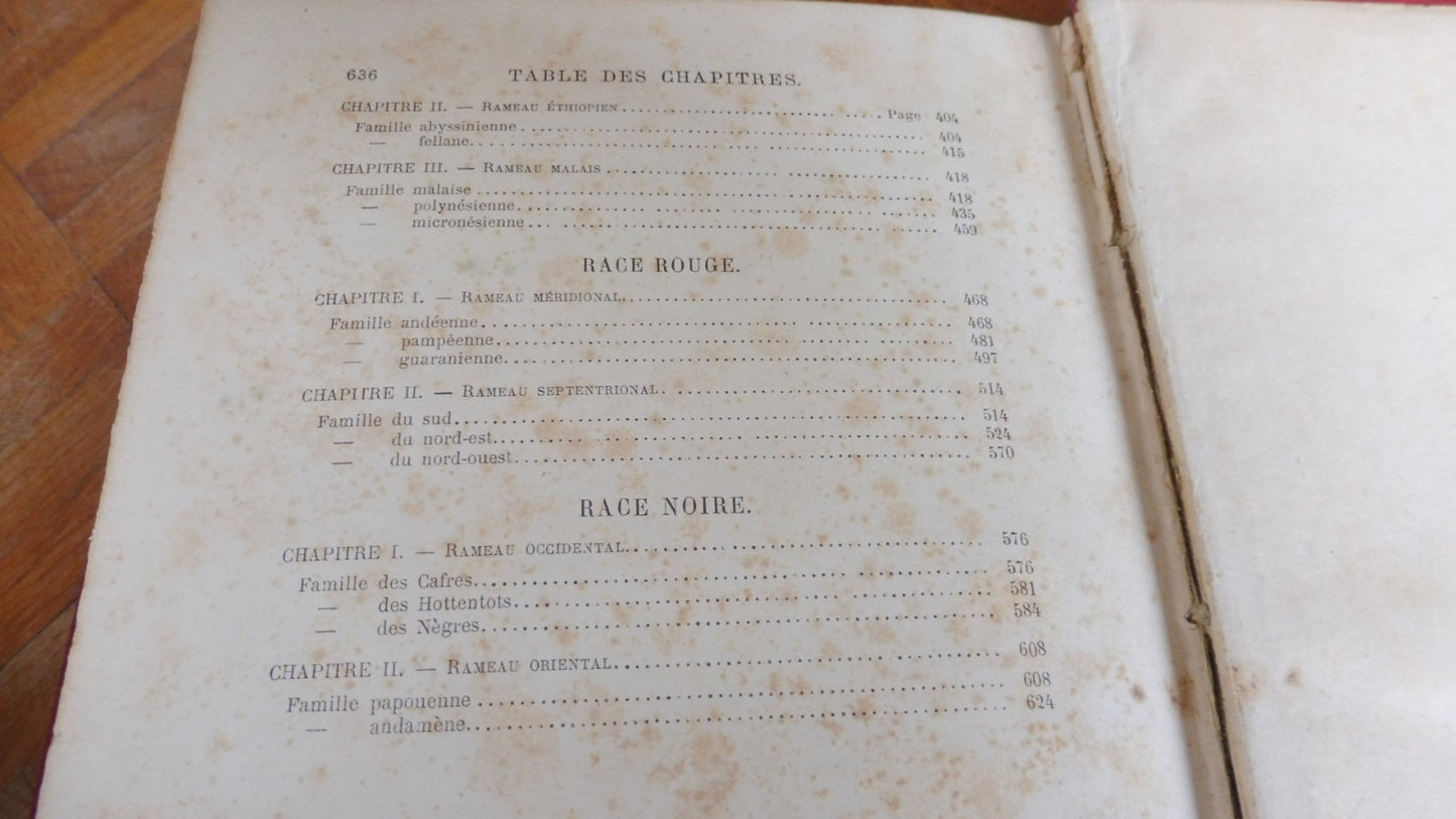 Les Races humaines (Louis Figuier) 1872