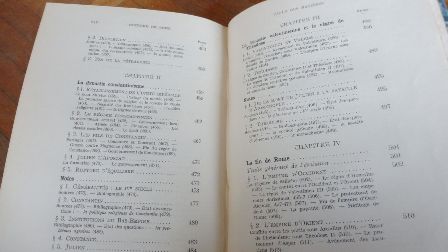 Histoire de Rome (André Piganiol) 1949