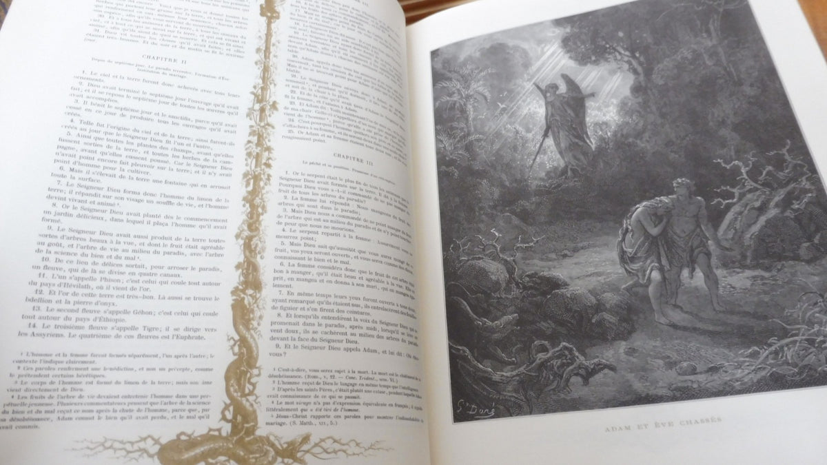 La Grande Bible de Tours 1975 2/2 JEAN DE BONNOT illus. Gustave Doré