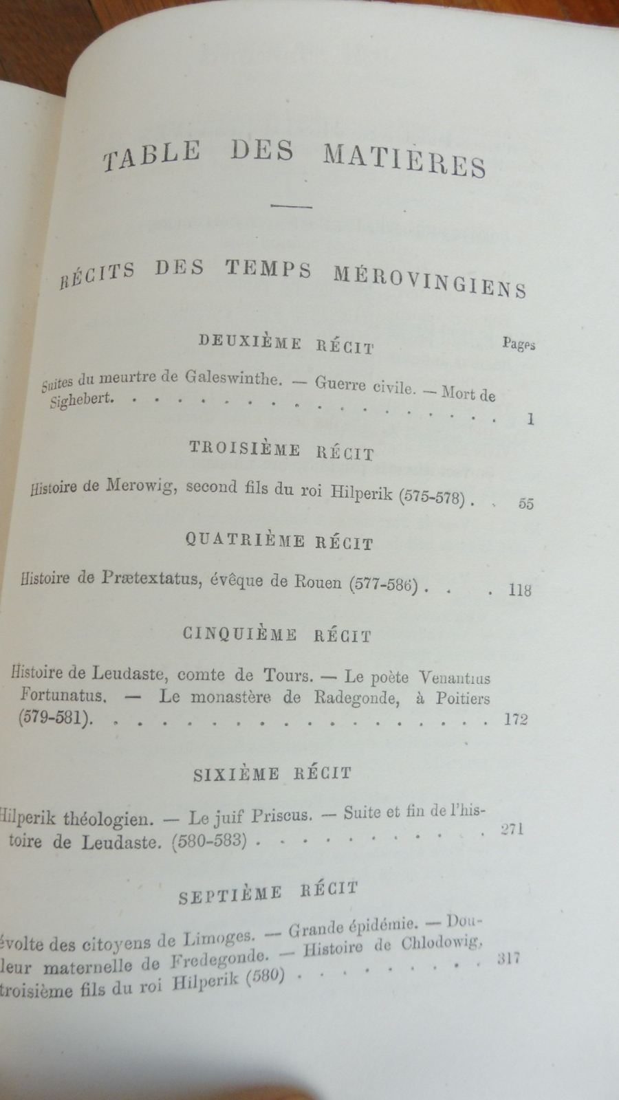 Récits des Temps mérovingiens (Augustin Thierry) s.d. 2/2