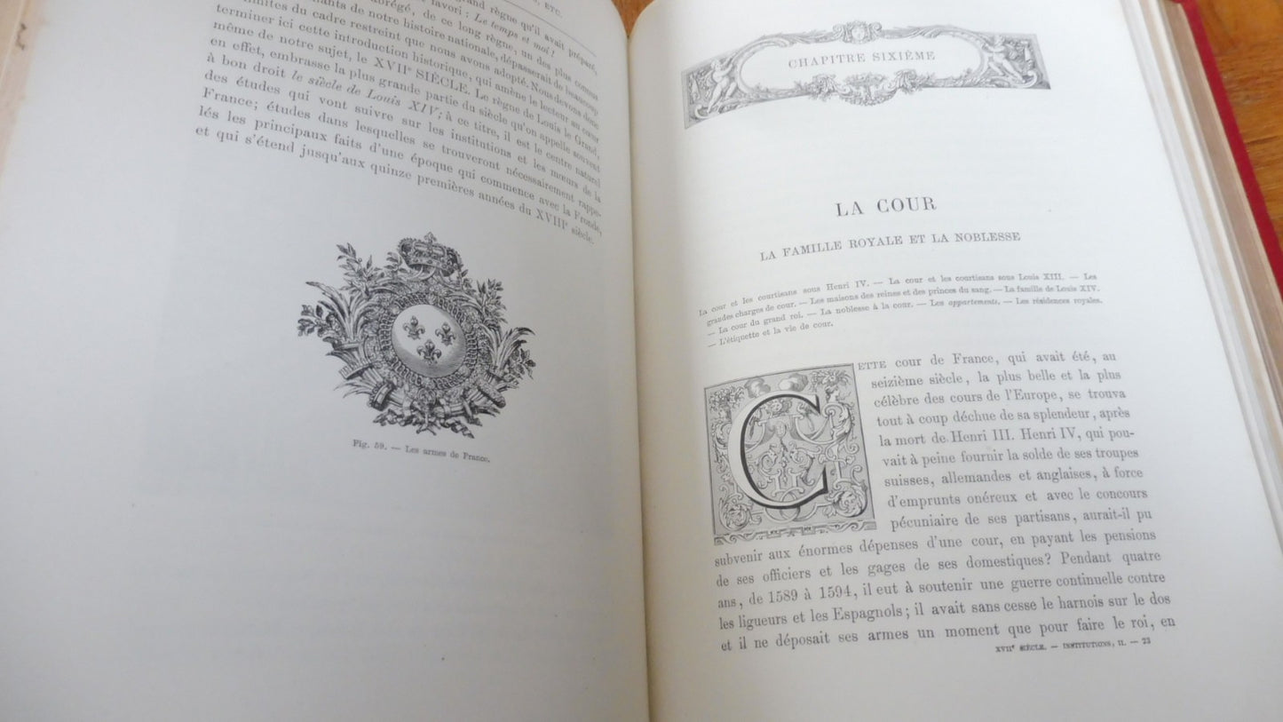Institutions, usages et costumes du XVIIème siècle (Paul Lacroix) 1880