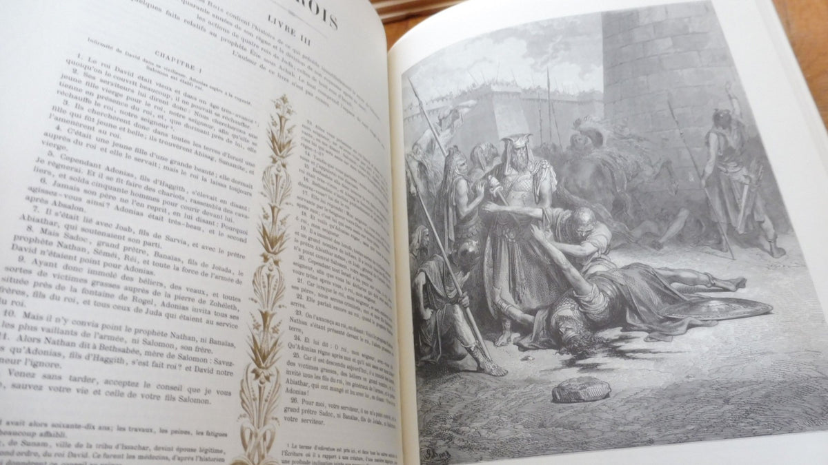 La Grande Bible de Tours 1975 2/2 JEAN DE BONNOT illus. Gustave Doré