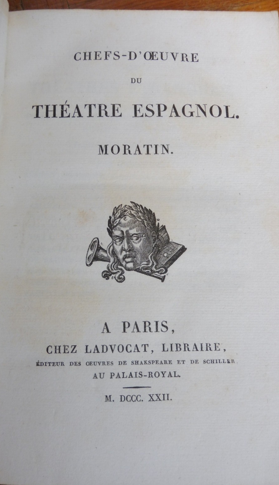 Chefs d'oeuvre du théâtre espagnol 1822