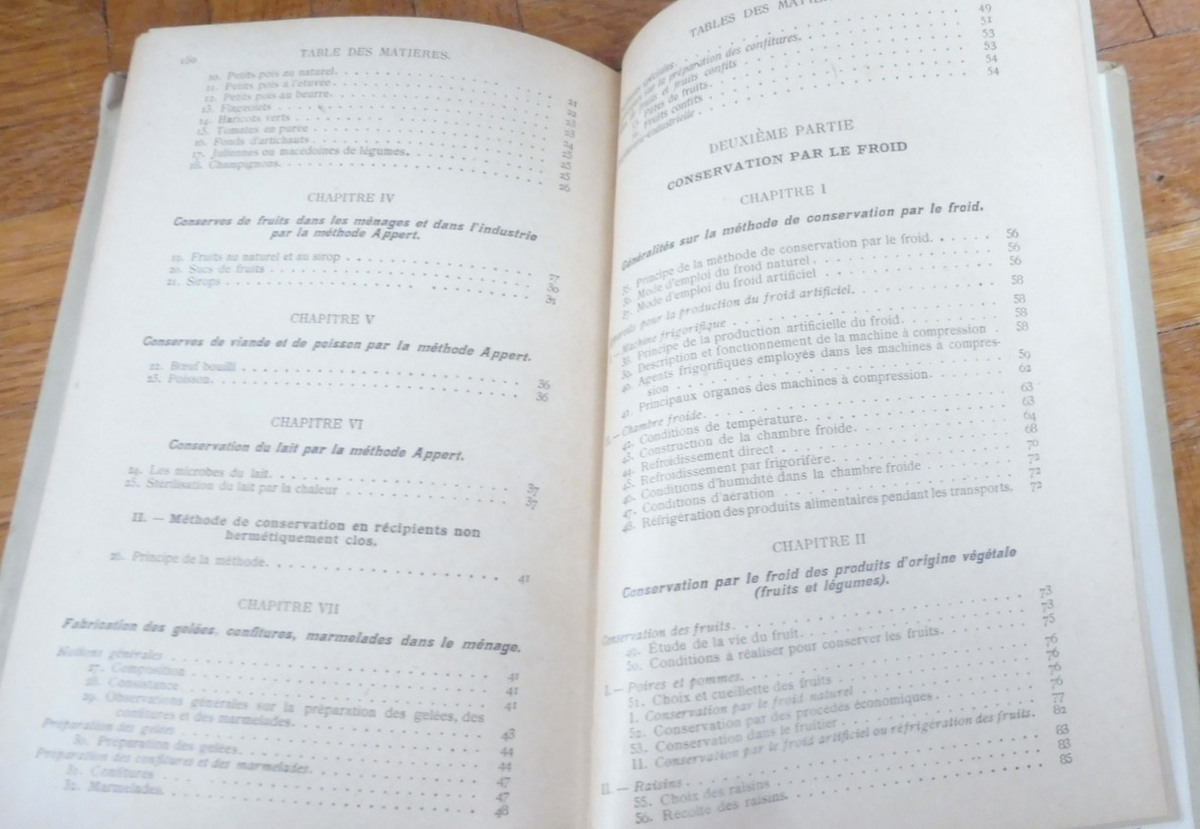 Les Conserves alimentaires (L. Lavoine) s.d.