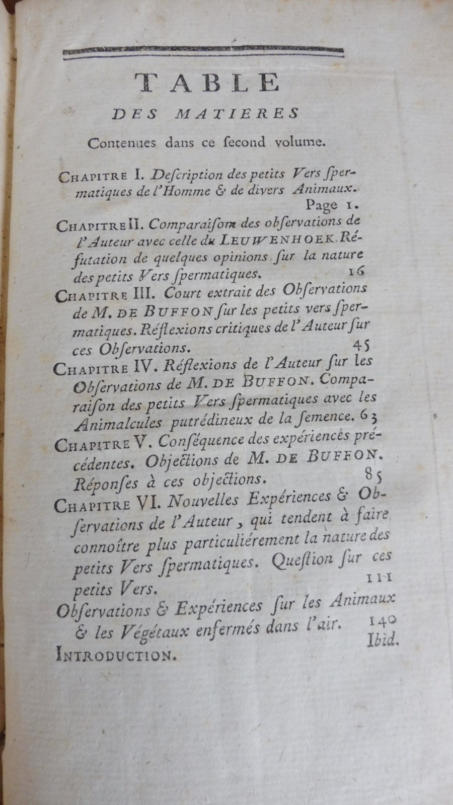 Oeuvres de Spallanzani (Lazzaro Spallanzani) 1786-87 3 vol BIOLOGIE