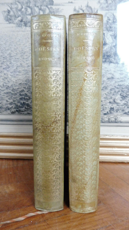 Oeuvres de François Coppée 2 vol. s.d.