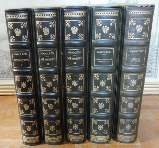 Mémoires de Napoléon + lettres 1969 5/5 illus. Brayer
