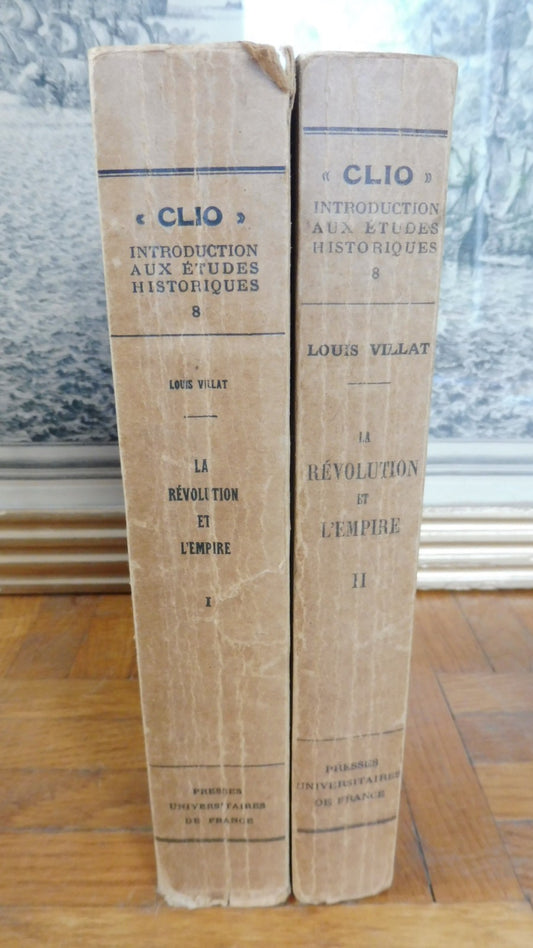 La Révolution et l'Empire. 1789-1815 (Louis Villat) 1940 2/2