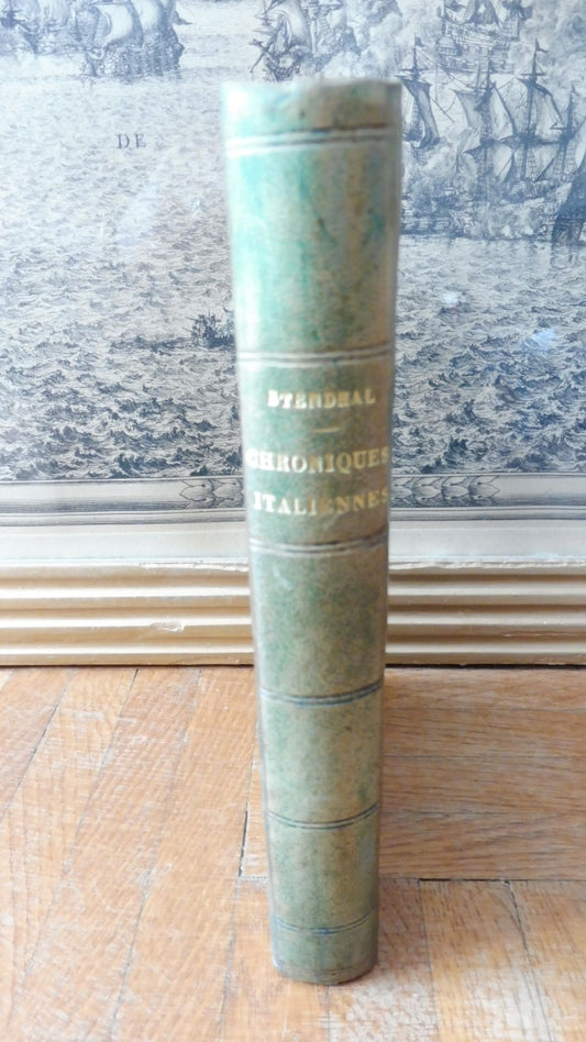 Chroniques italiennes (Stendhal) 1855 EO partielle