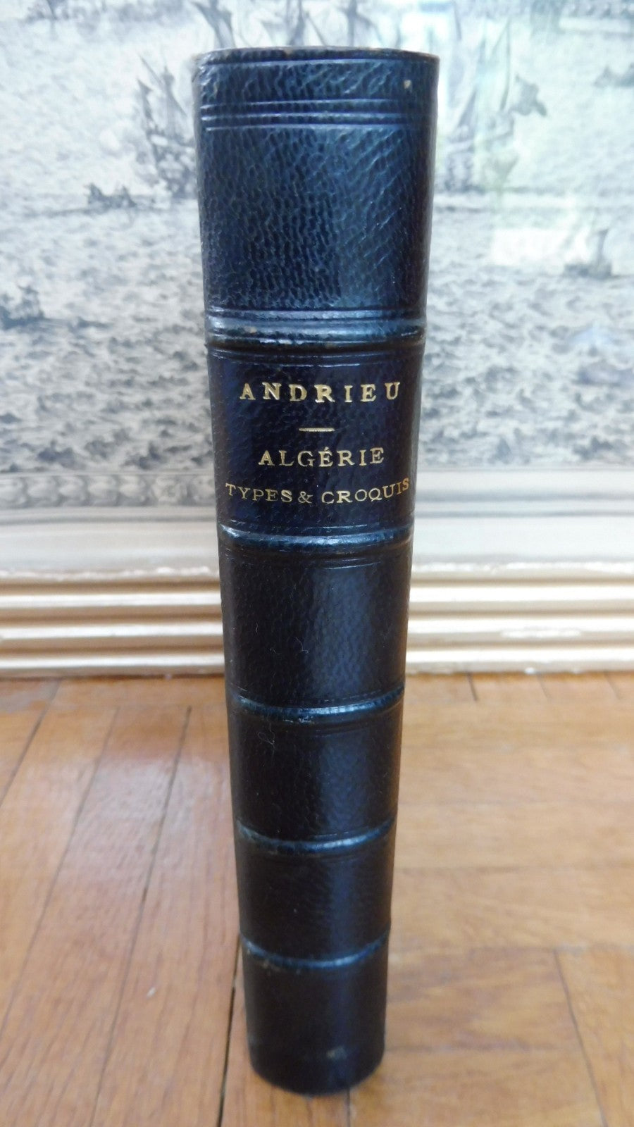 Algérie. Types et croquis (Andrieu) s.d. 1ère + 2ème série en 1 vol.
