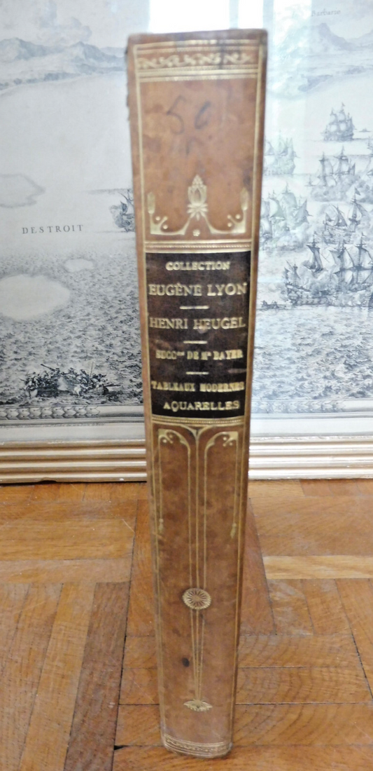 Collection de catalogues de vente. Tableaux et arts c.a. 1903