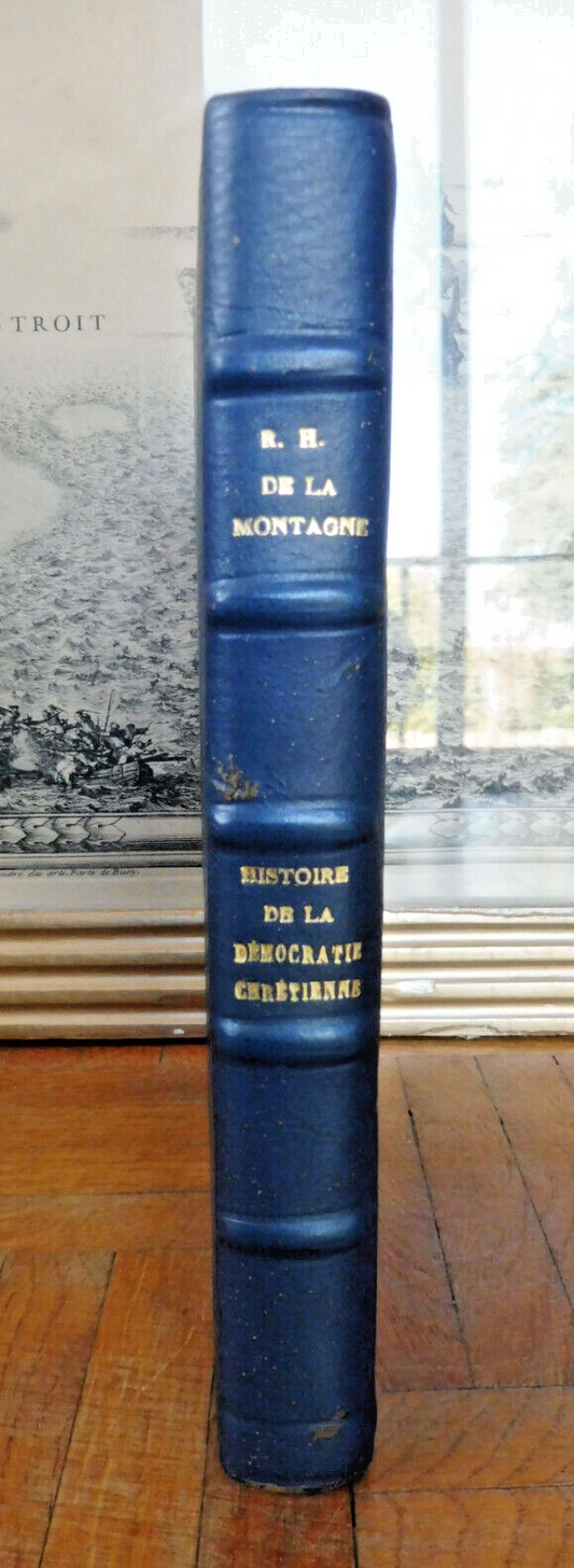 Histoire de la démocratie chrétienne (Robert Havard de la Montagne) 1968