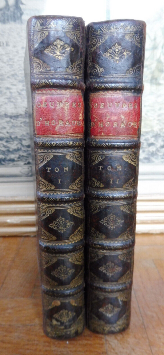Oeuvres d'Horace (Tarteron trad.) 1710 2/2