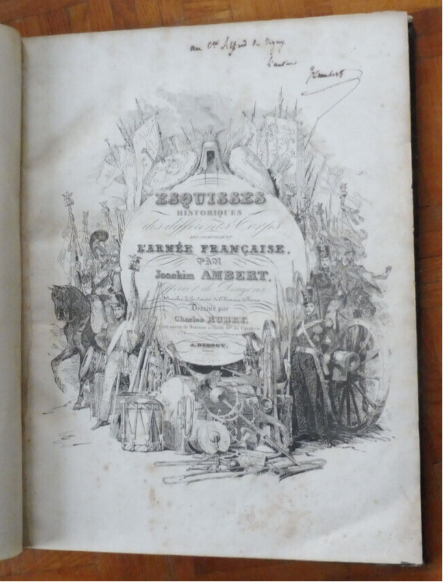Esquisses historiques des corps de l'armée Française (Isambert) s.d. ex De Vigny