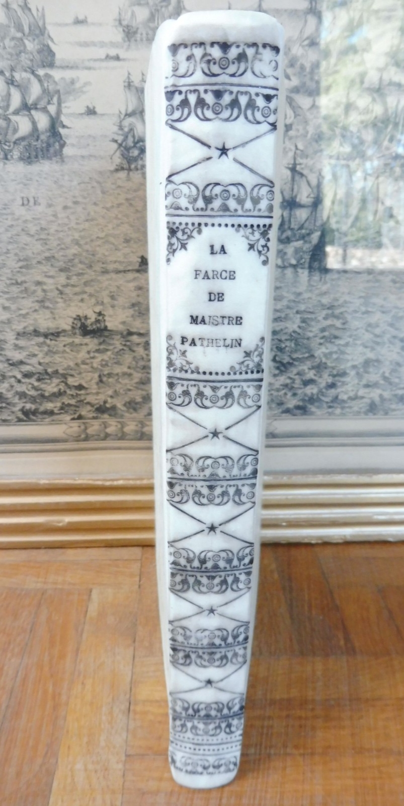 La Farce de Maistre Pathelin 1723 RELIURE PARCHEMIN