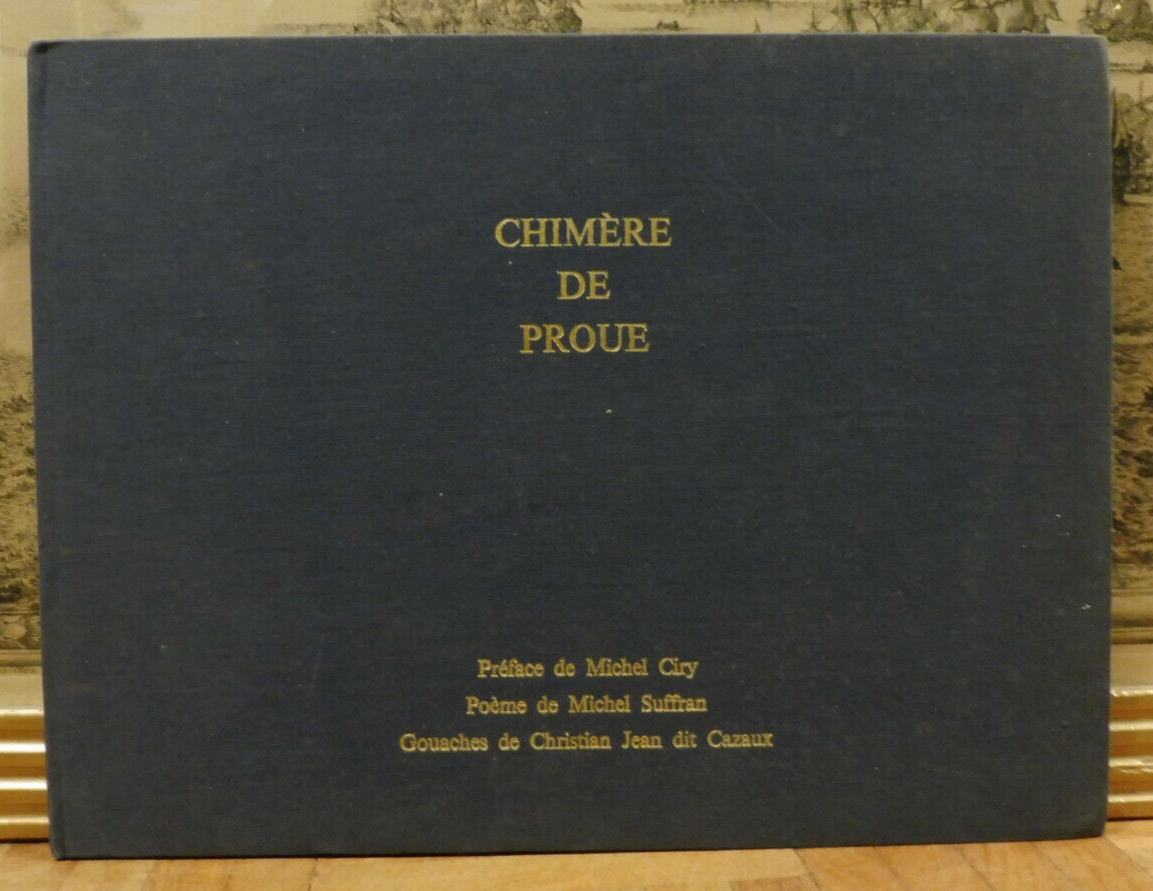 Chimère de proue (Michel Suffran) 1976 ENVOI+DESSIN