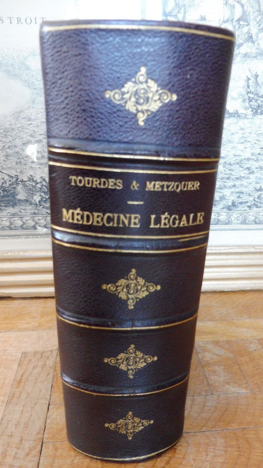 Traité de médecine légale (Tourdes et Metzquer) 1896 ENVOI