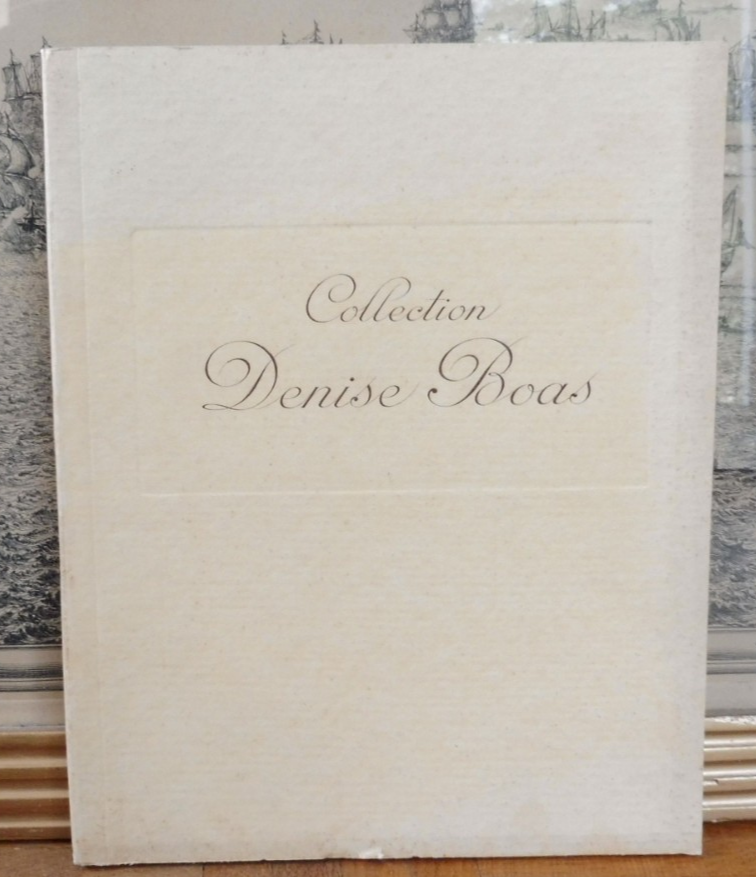 Collection Denise Boas 1937 CATALOGUE