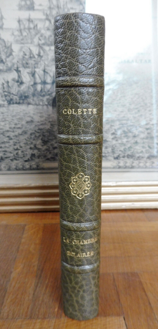 La Chambre éclairée (Colette) 1920 illus. Picart le Doux EO VELIN