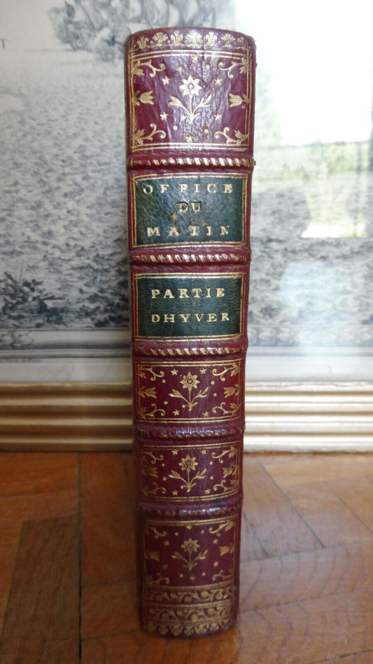 Livre d'Eglise Latin-François. Office du matin. Partie d'hiver 1765