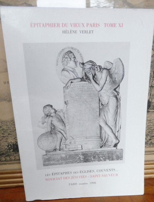 Epitaphier du vieux Paris. Tome 11 (Hélène Verlet) 1998