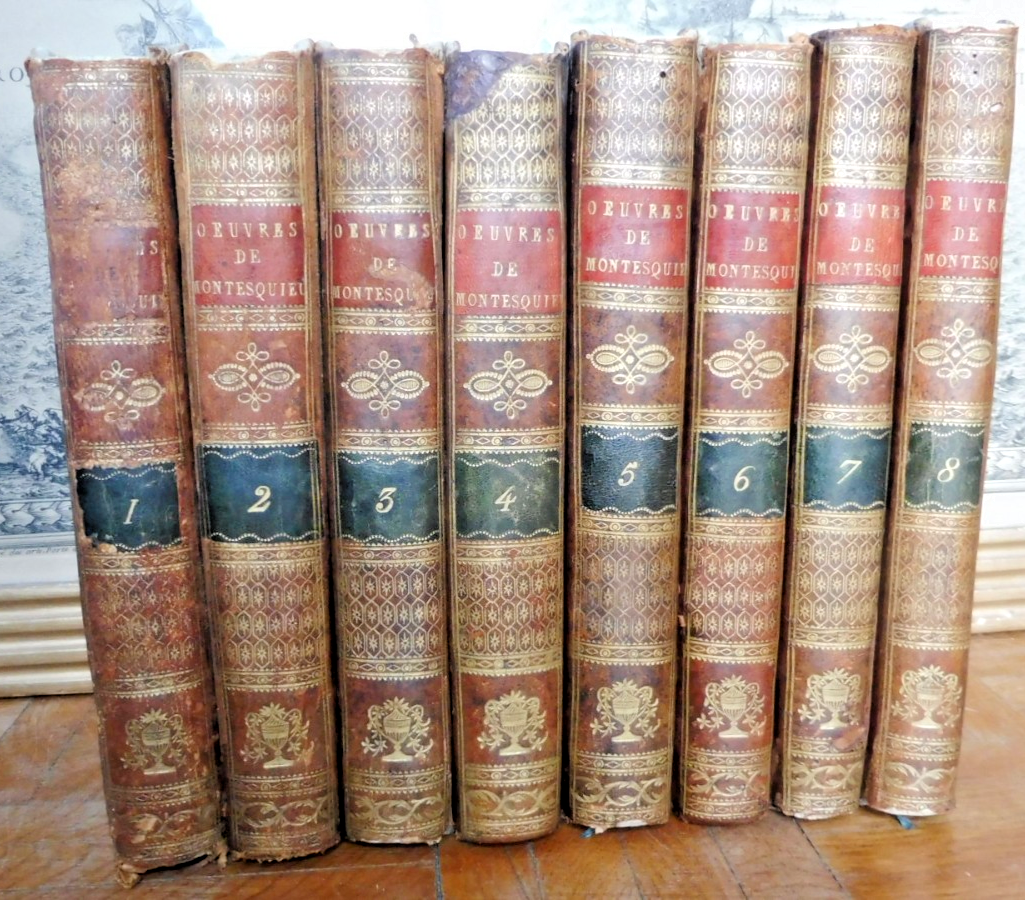 Oeuvres de Montesquieu 1799 8/8