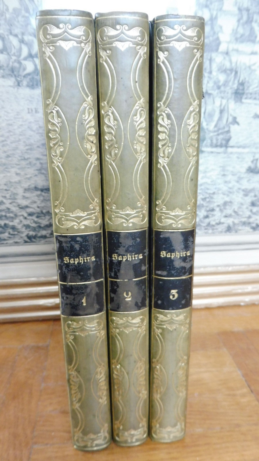 Saphira ou Paris et Rome sous l'Empire (Auguste de Kératry) 1832 3/3 EO